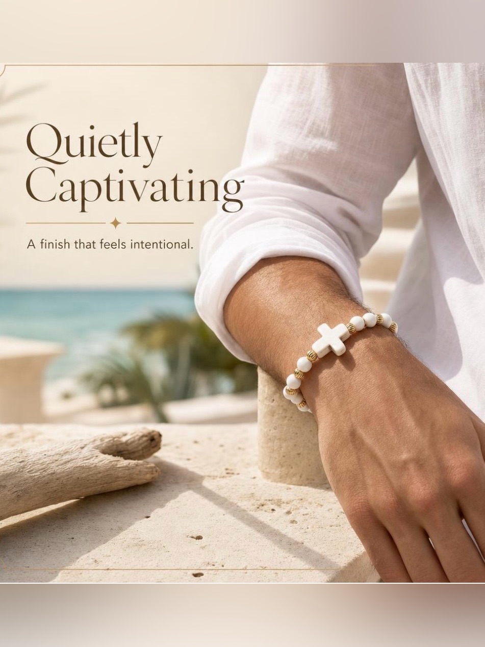 Heavenly Grace Cross Bracelet